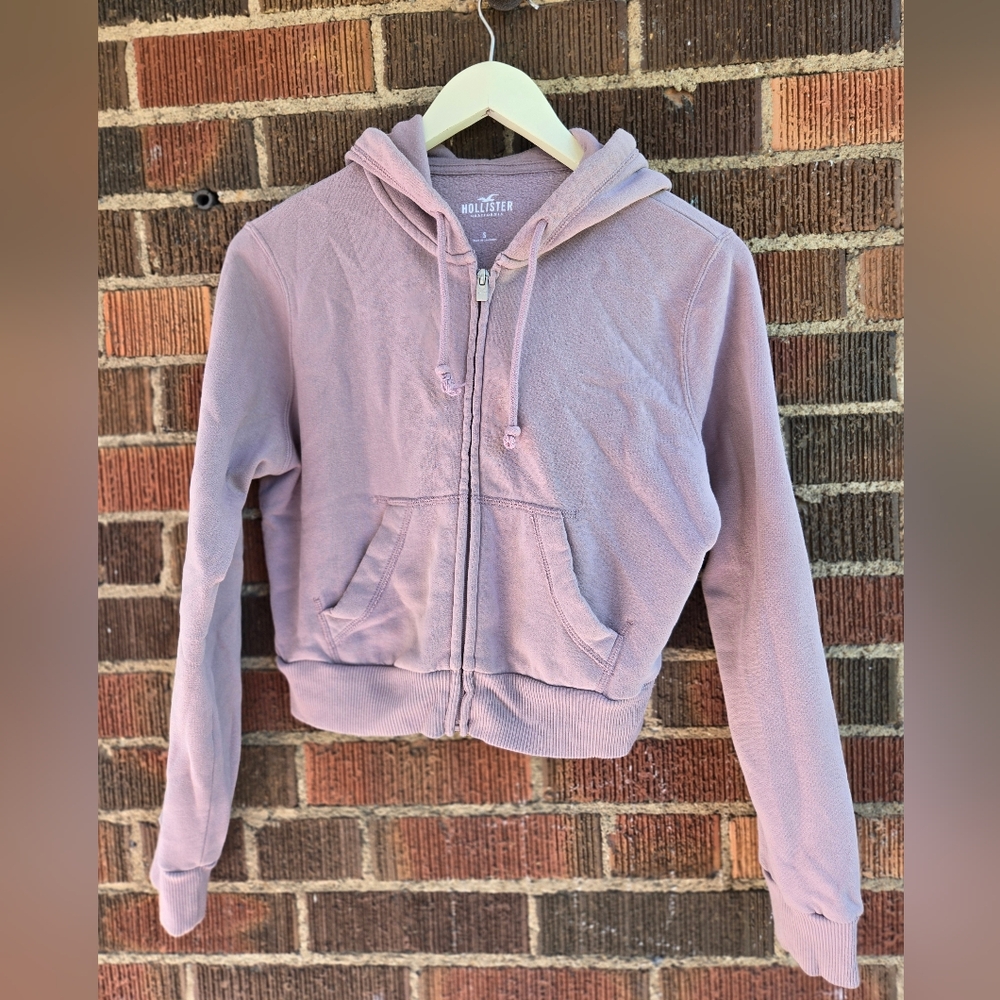 Hollister zip up hoodie